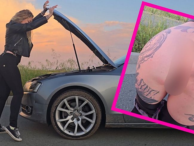 Valery_Venom Porno Video: Autopanne? Ne