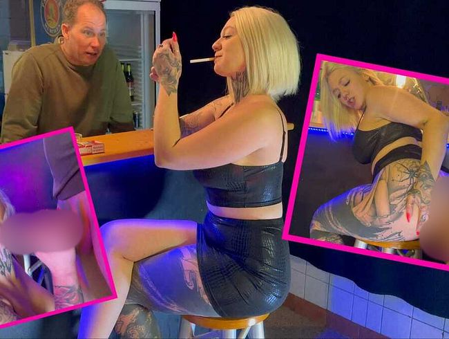 Valery_Venom Porno Video: Dreist oder Assi? Vollgepumpte Bars**lampe lässt den nächsten blank rein